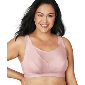Brand New Playtex Secrets Bounce Control Women's Size 38G Wirefree Pink Bra